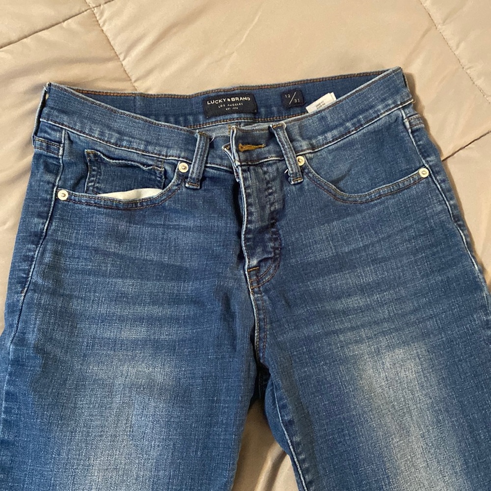 Lucky Brand Women’s Ava Crop Jeans size 12